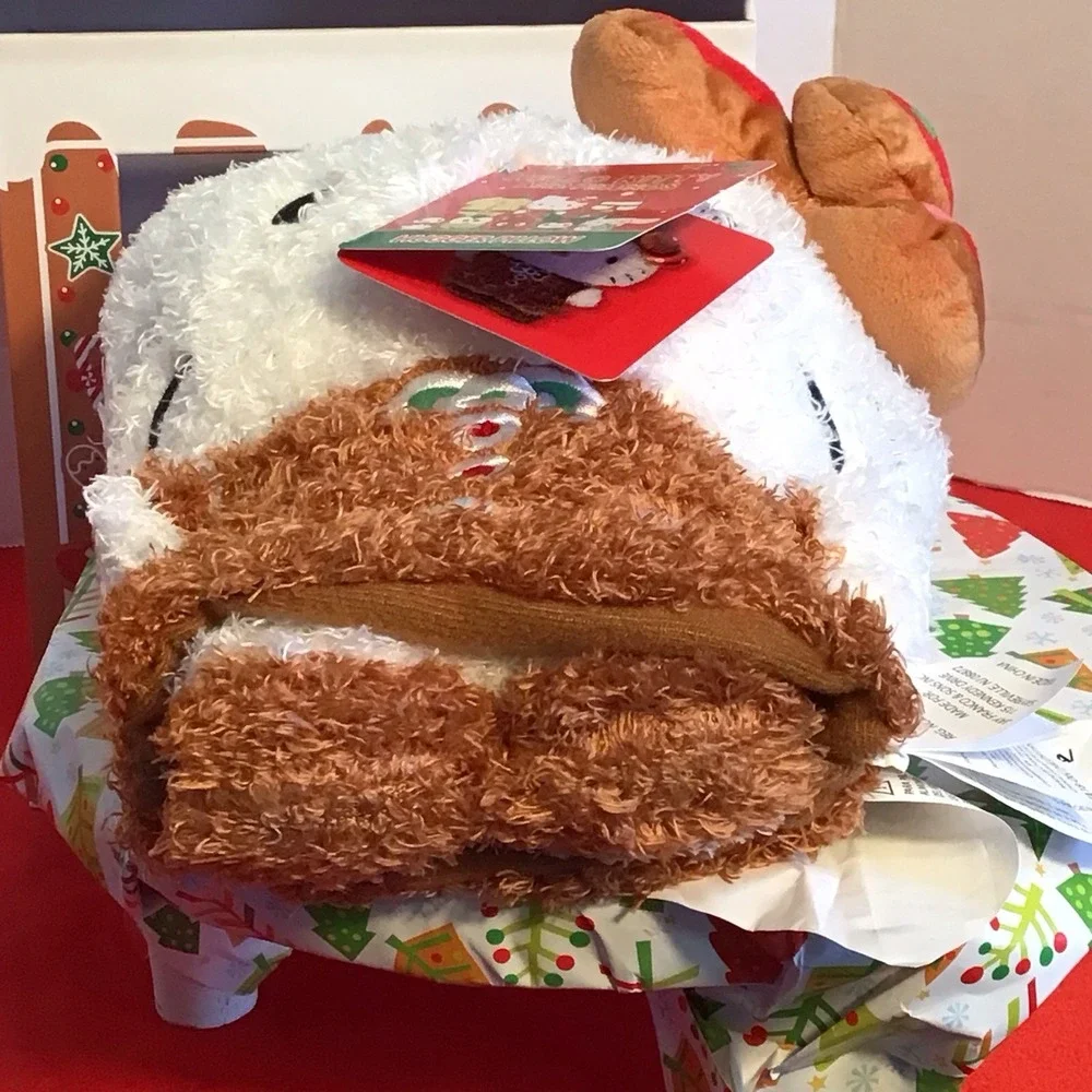 Hello Kitty Gingerbread House Hugger Pillow Plush‎ 12